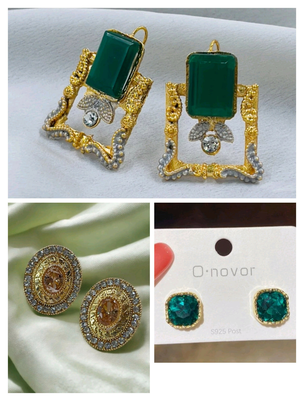 Pack of 3 pairs of earrings (200-176-737) | Women Jewelry | Earrings | Brand New