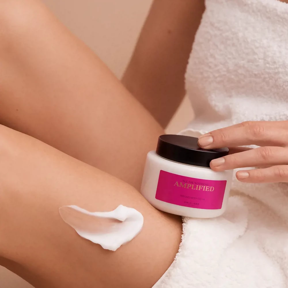 Oriflame | Amplified Perfumed Body Cream | Women Beauty Skincare | Face | 250 ml | Brand New