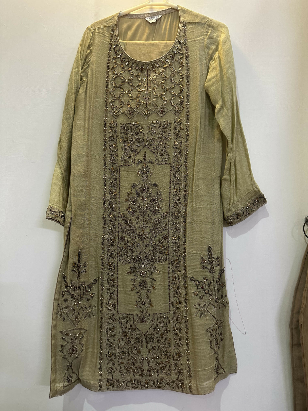 Chinyere| 3 piece dress| embroidered| small size| fancy formal dress