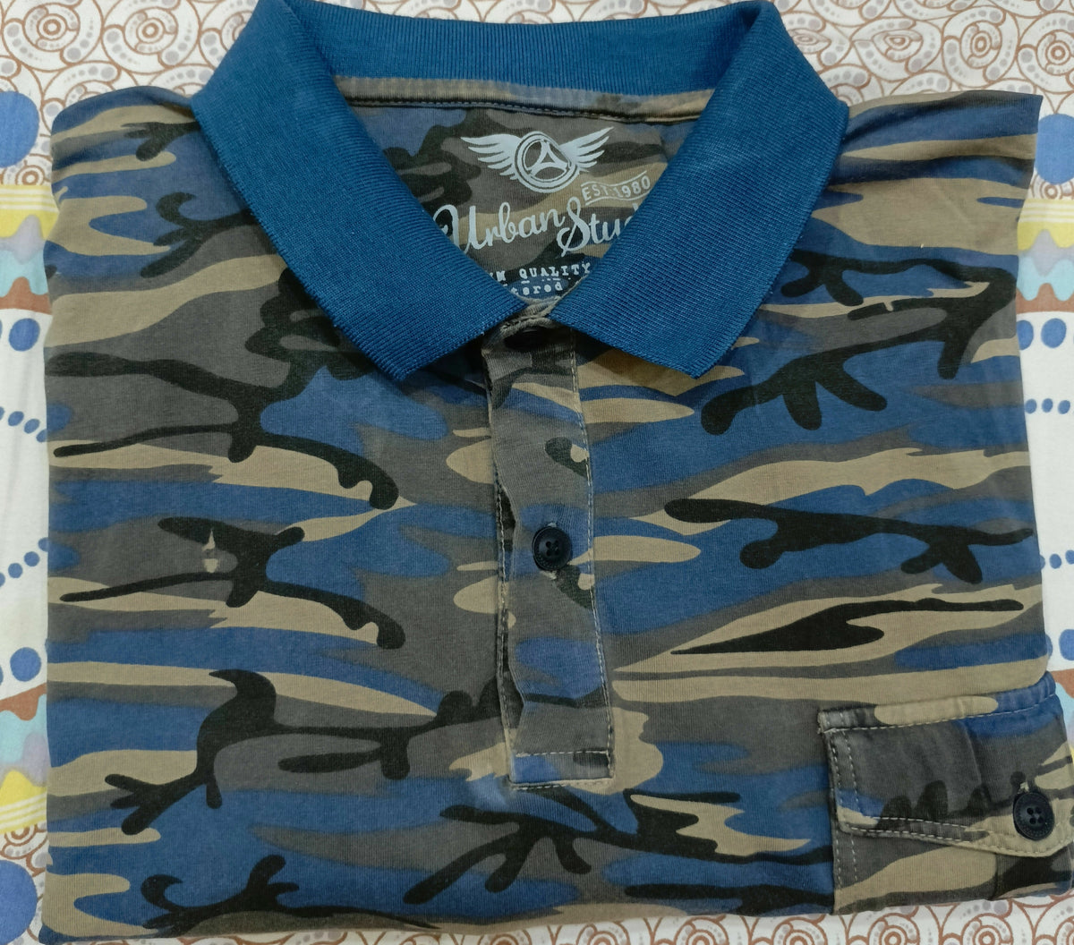 Urban Studio | Men Shirts & Tops | Blue & Grey | XLarge | Preloved