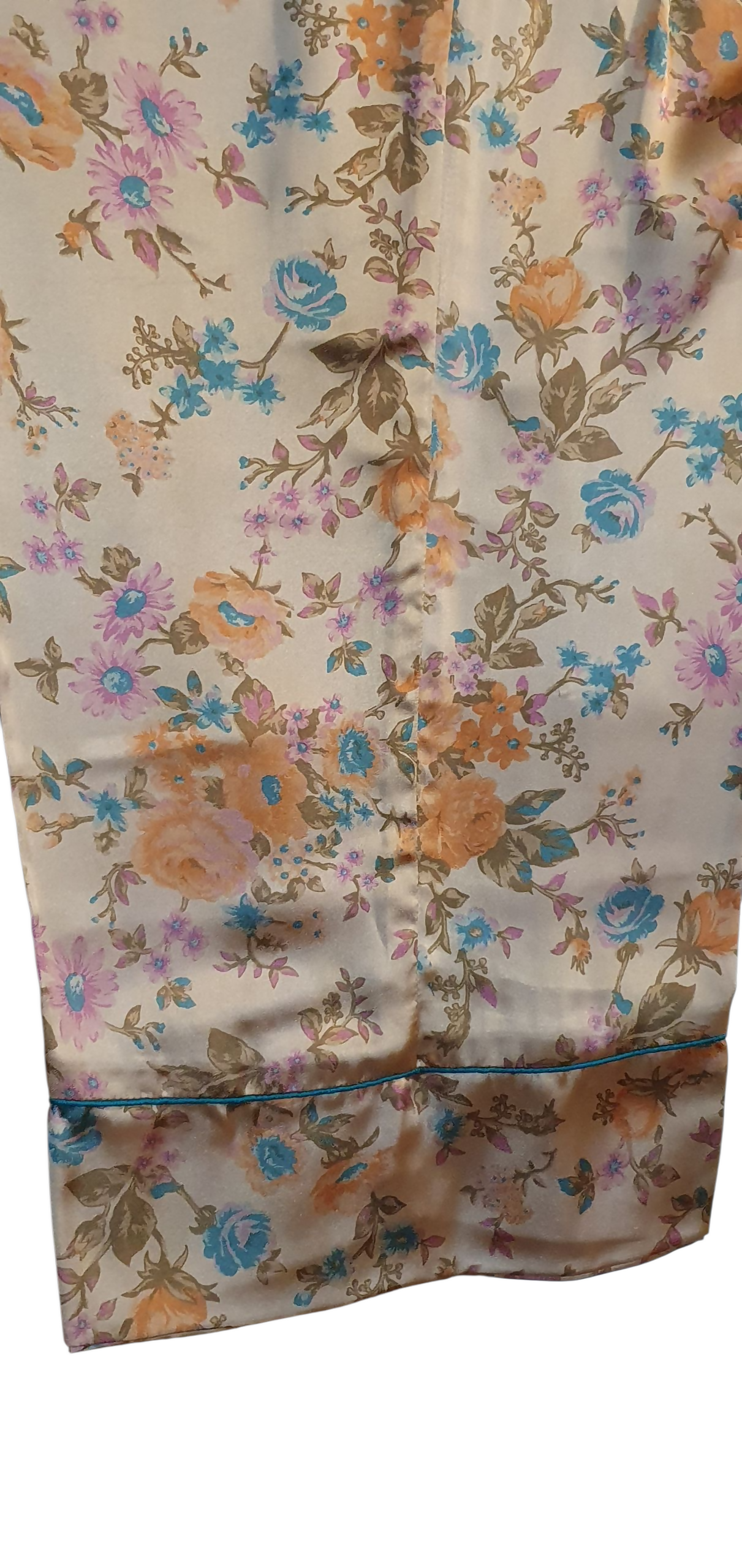 Brown Shamoz Silk PJ Set | Women New PJ Set | Women Loungewear & Sleepwear | Large | New