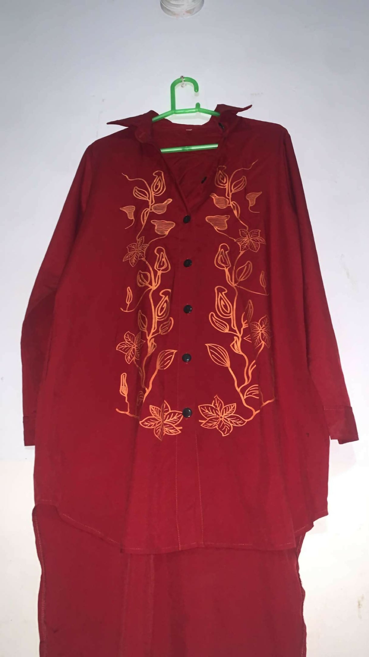 Maroon Stylish Western Top | Women Tops & Shirts | Medium | Preloved