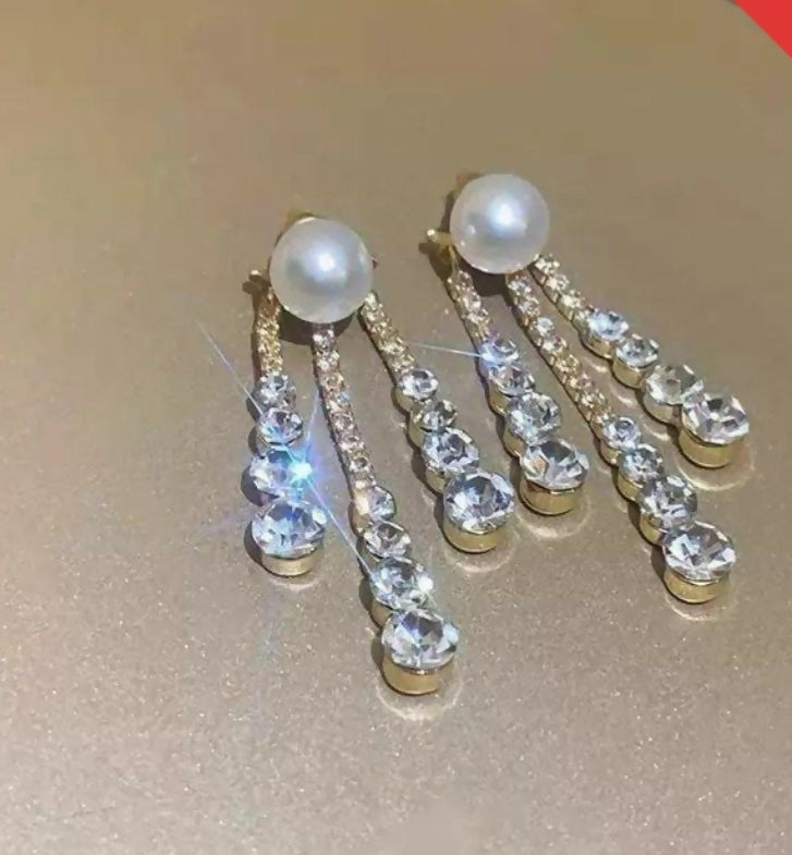 Round Drop Earrings-00668 | Women Jewelry | Earrings | Brand New