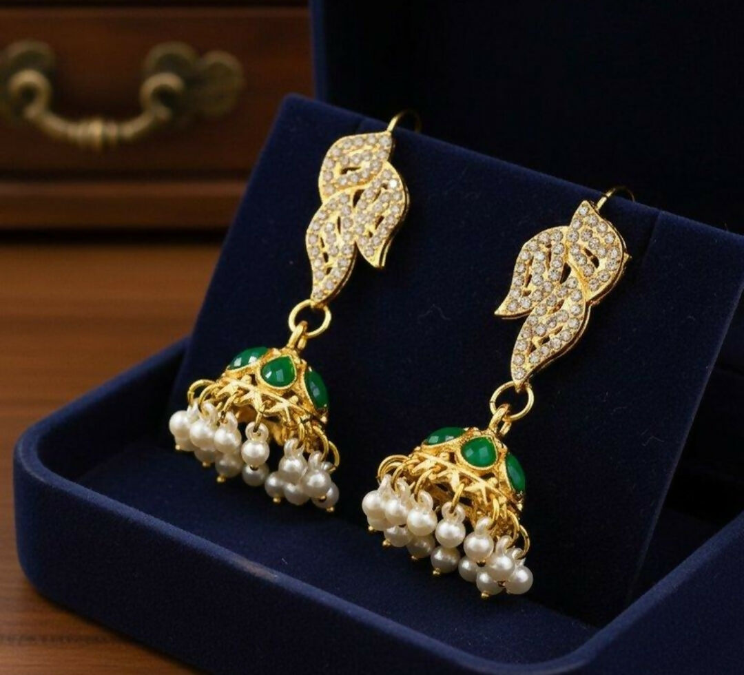 Tear Pearl Drop Jhumki-(00047/00048) | Women Jewelry | Earrings | Brand New