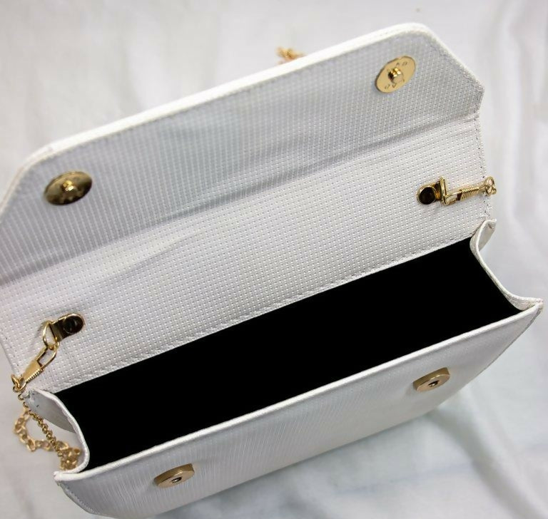 Frosted Glam Handbag-(00102-00103) | Women Bags | Size: 9x2.5 | Brand New