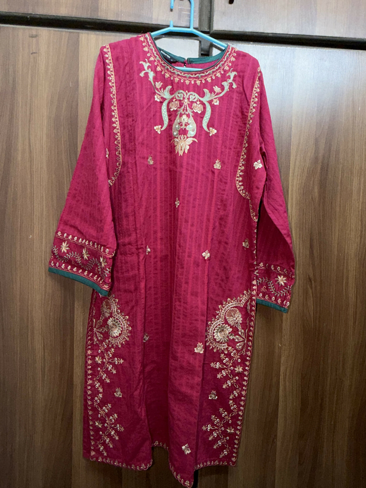 Beechtree | Women Branded Kurta | Pink | Medium | New