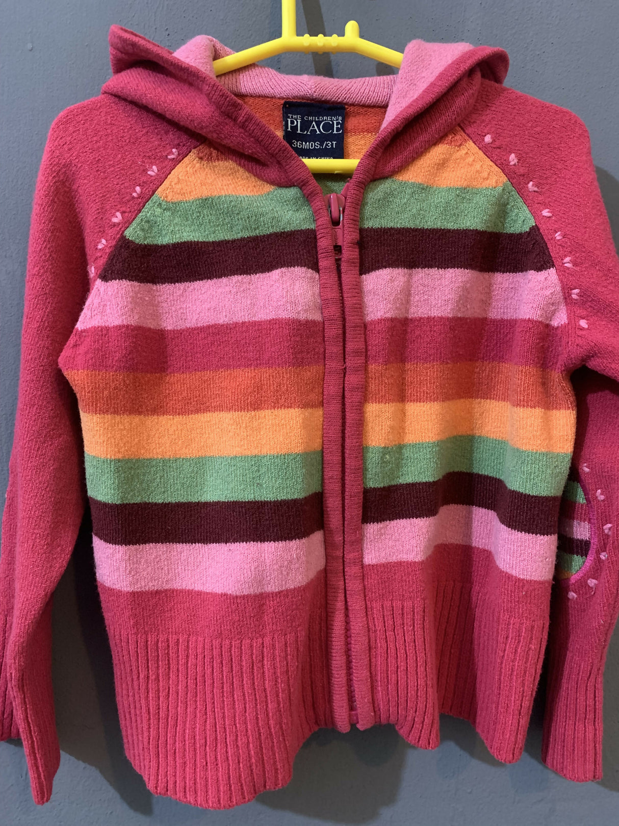 Kids Hoodie | Kids Winters | Girls Tops & Shirts | 2 to 3 Yrs | Worn Once