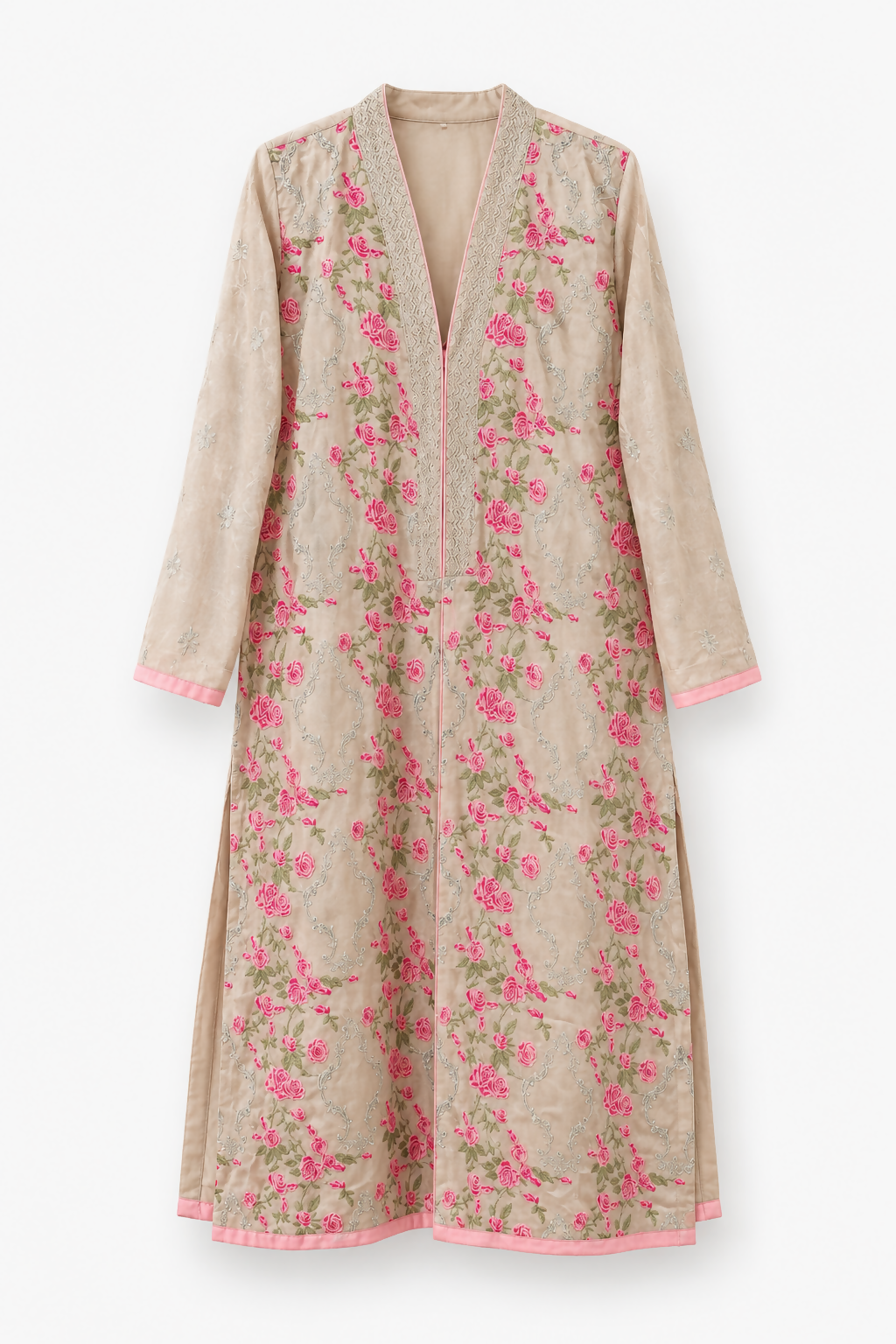 Off White Shirt | Women Locally Made Kurta | Large | Preloved