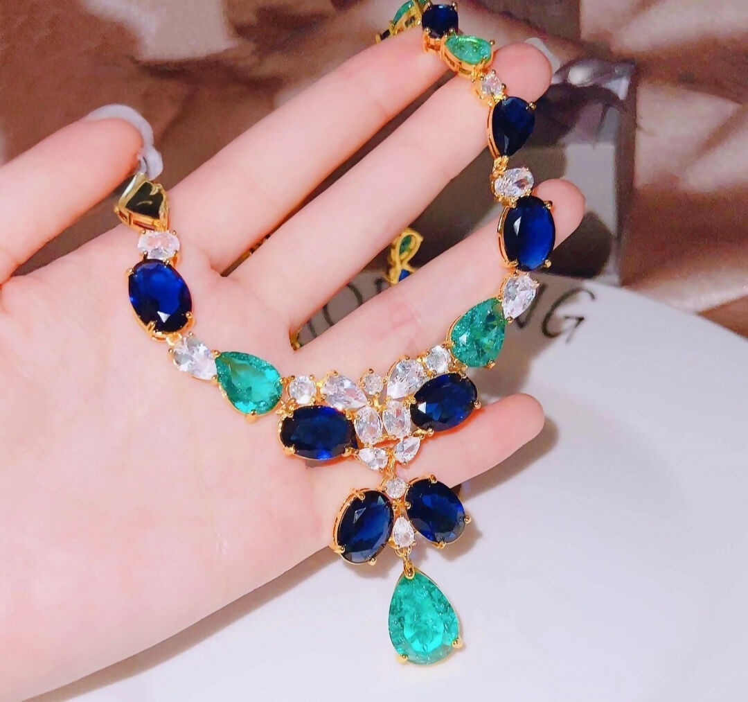 Oval Tear Necklace-00104 | Women Jewelry | Necklaces & Pendants | Brand New