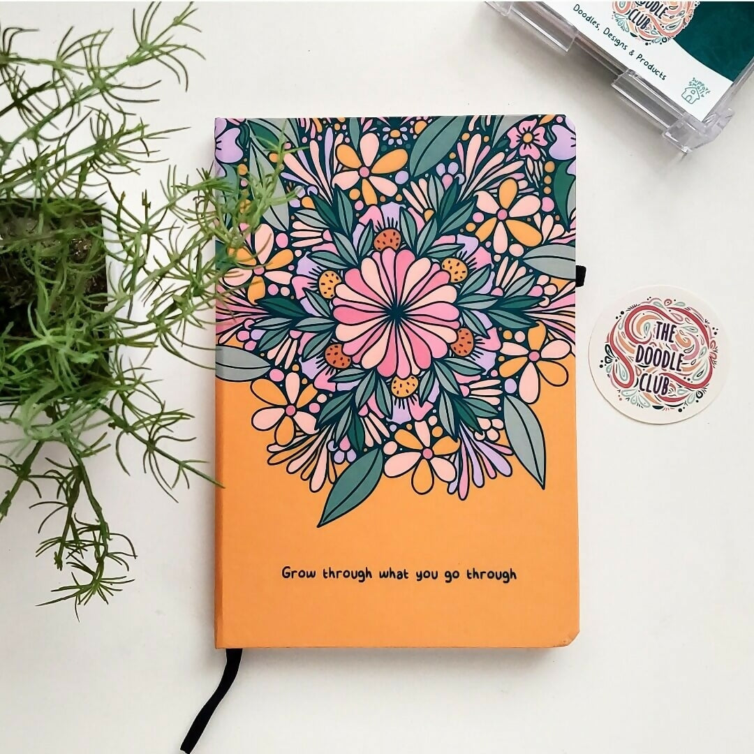 Grow Through Floral Journals Blank Pages | For Your Home | Books | New