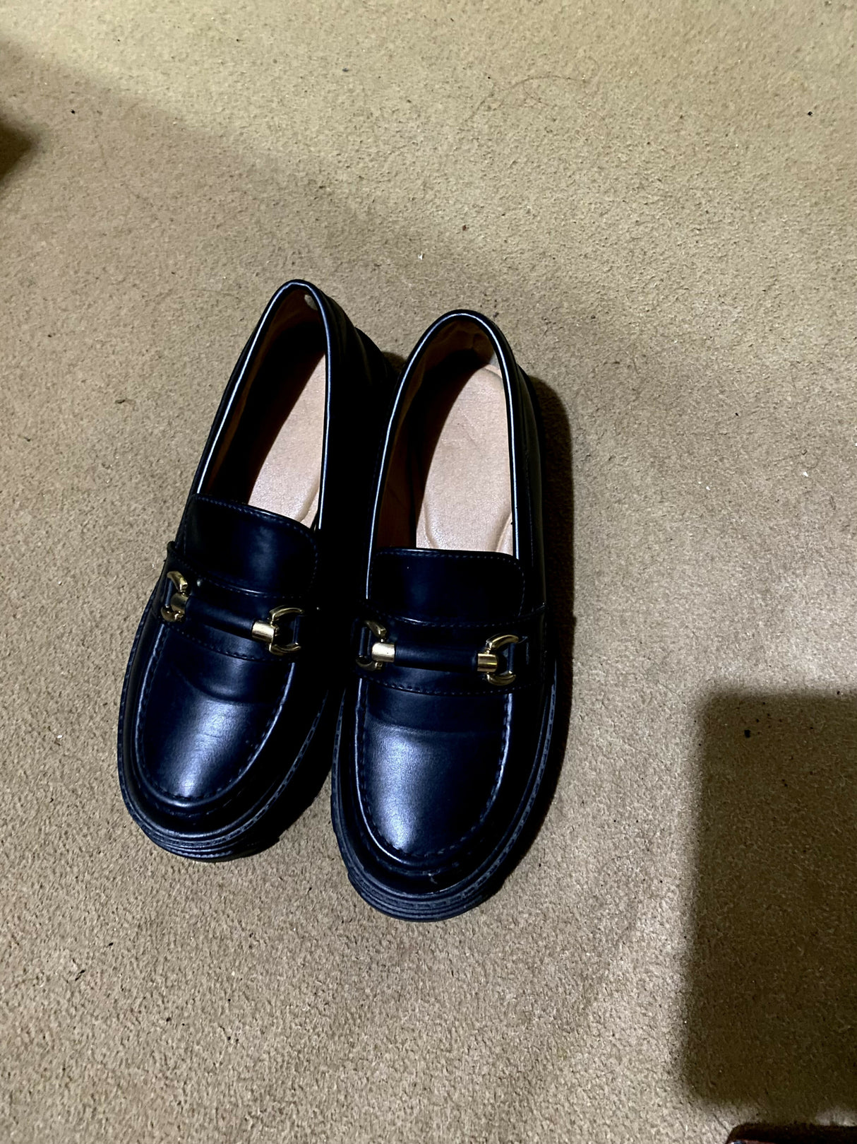 Black Loafers | Women Shoes | Casual Shoes | Size:38 | Preloved