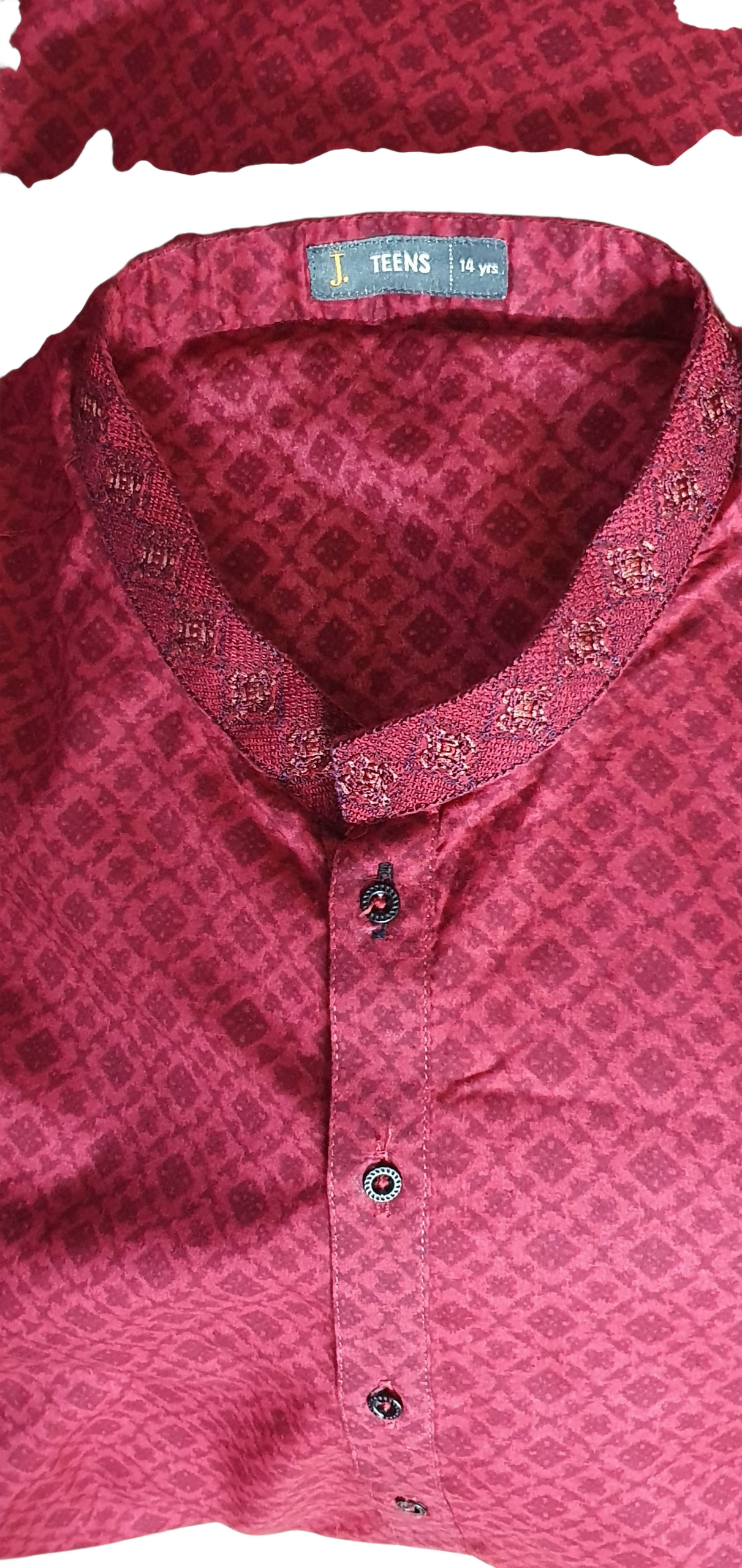 Junaid Jamshed | Kids | Boys Shalwar Kameez | Size: 14 Yrs | Worn Once