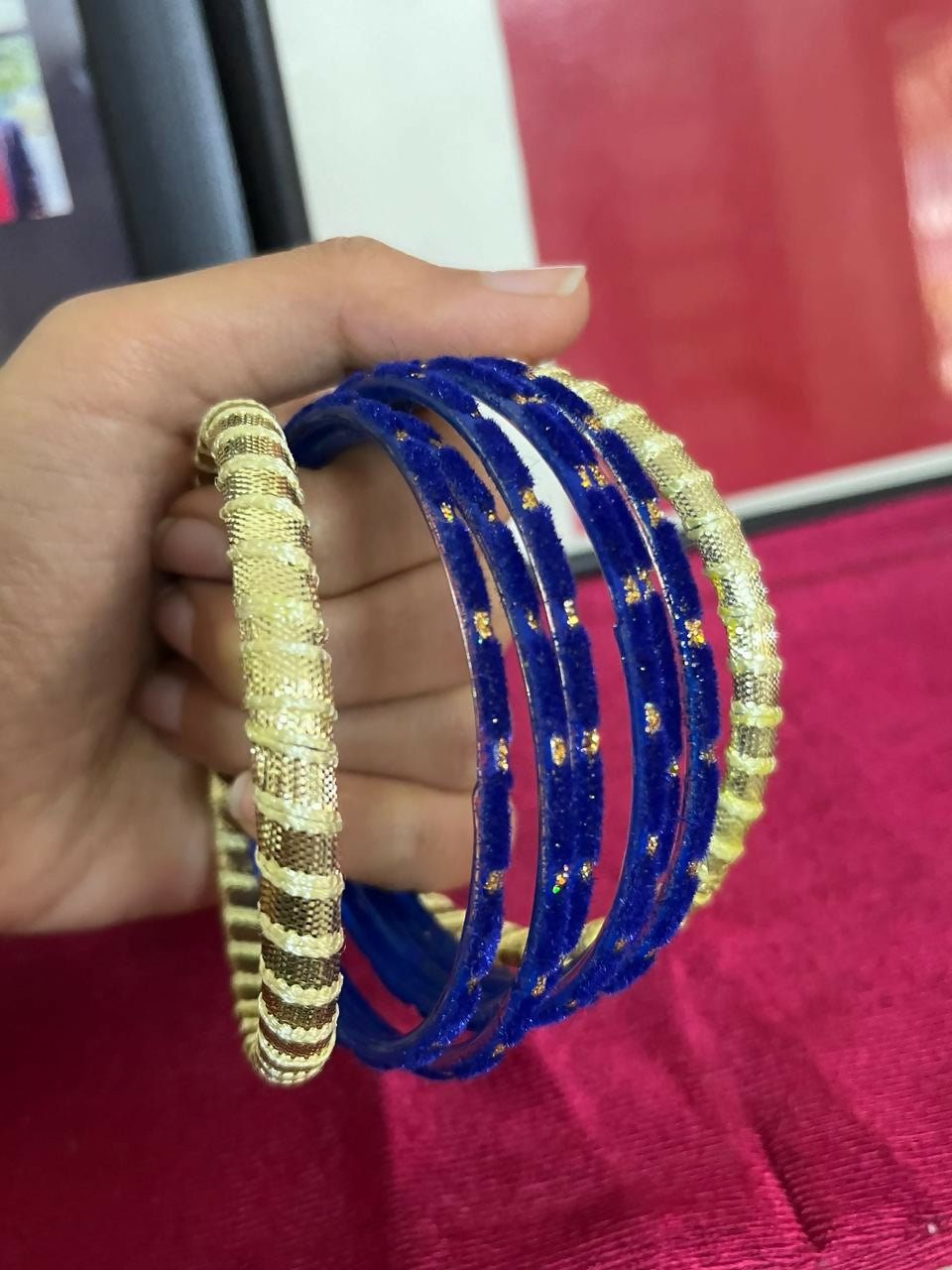 Bright Blue Bangles Set | Women Jewellery | New