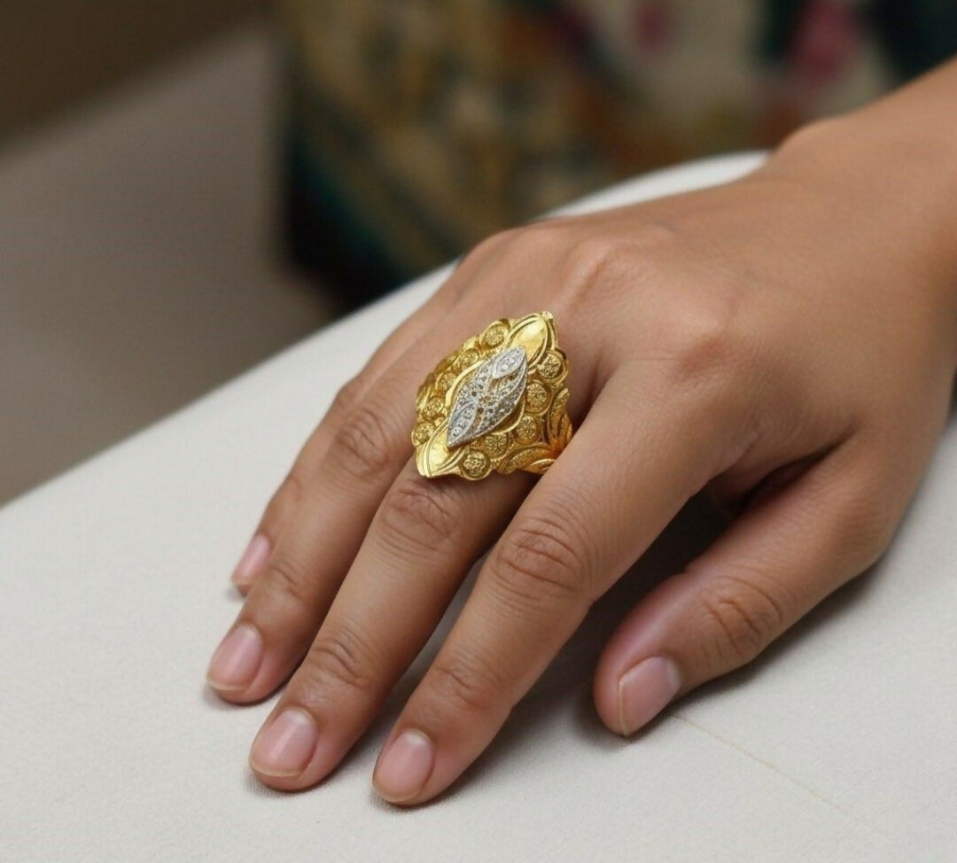 Golden Ring Adjustable-00070 | Women Jewelry | Rings | Brand New