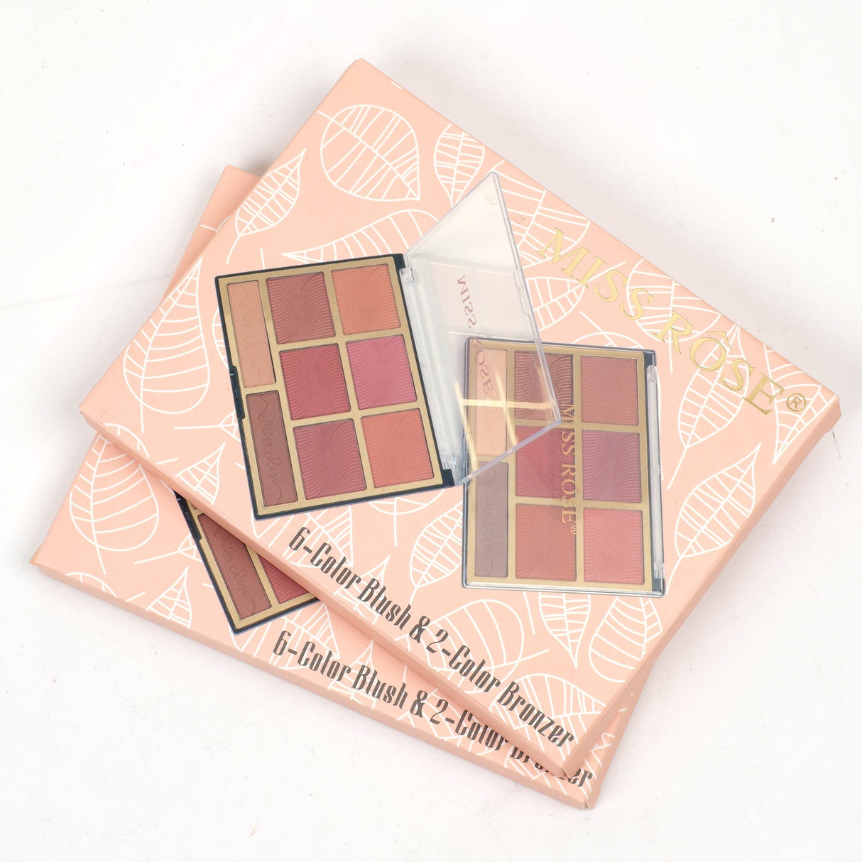 Buy Miss Rose 6 color blush & 2 color bronzer in Pakistan