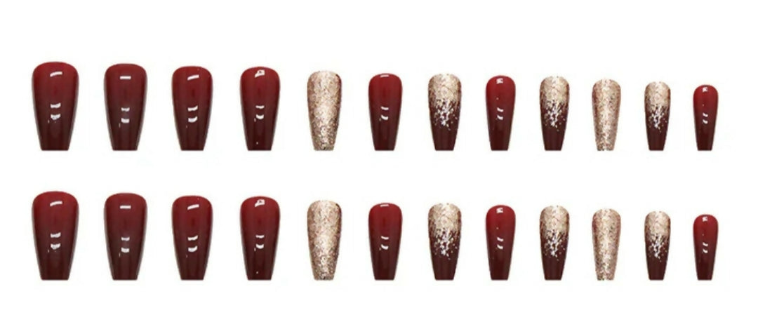 Press on nails set- N225 | Women Accessories | Nails | Brand New