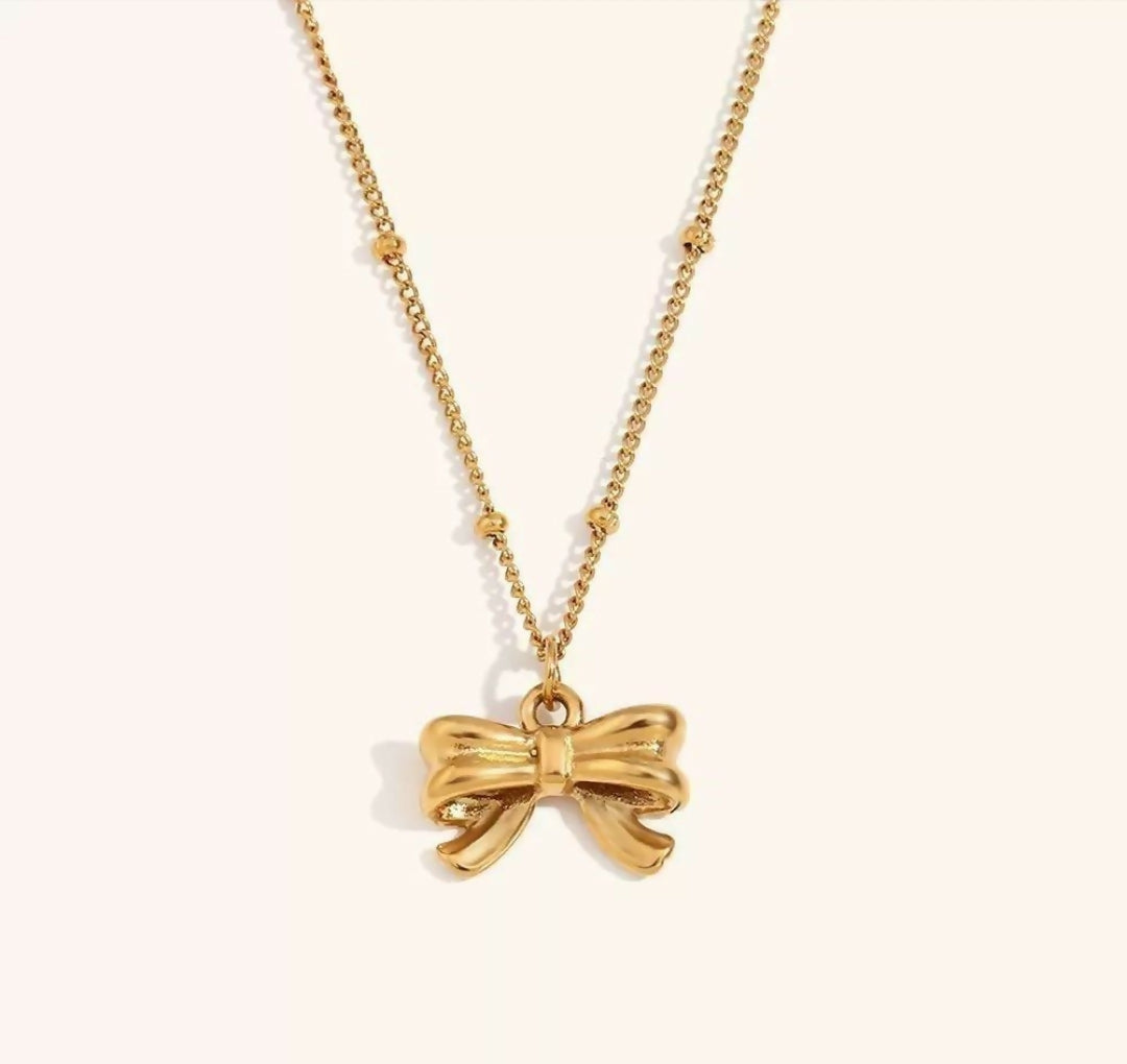 Bow Drop Pendant-00719 | Women Jewelry | Necklaces & Pendants | Brand New