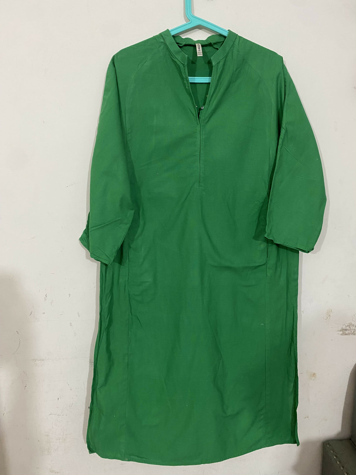 Ethnc Khadar 2 Pcs | Women Branded Kurta | Medium | Preloved