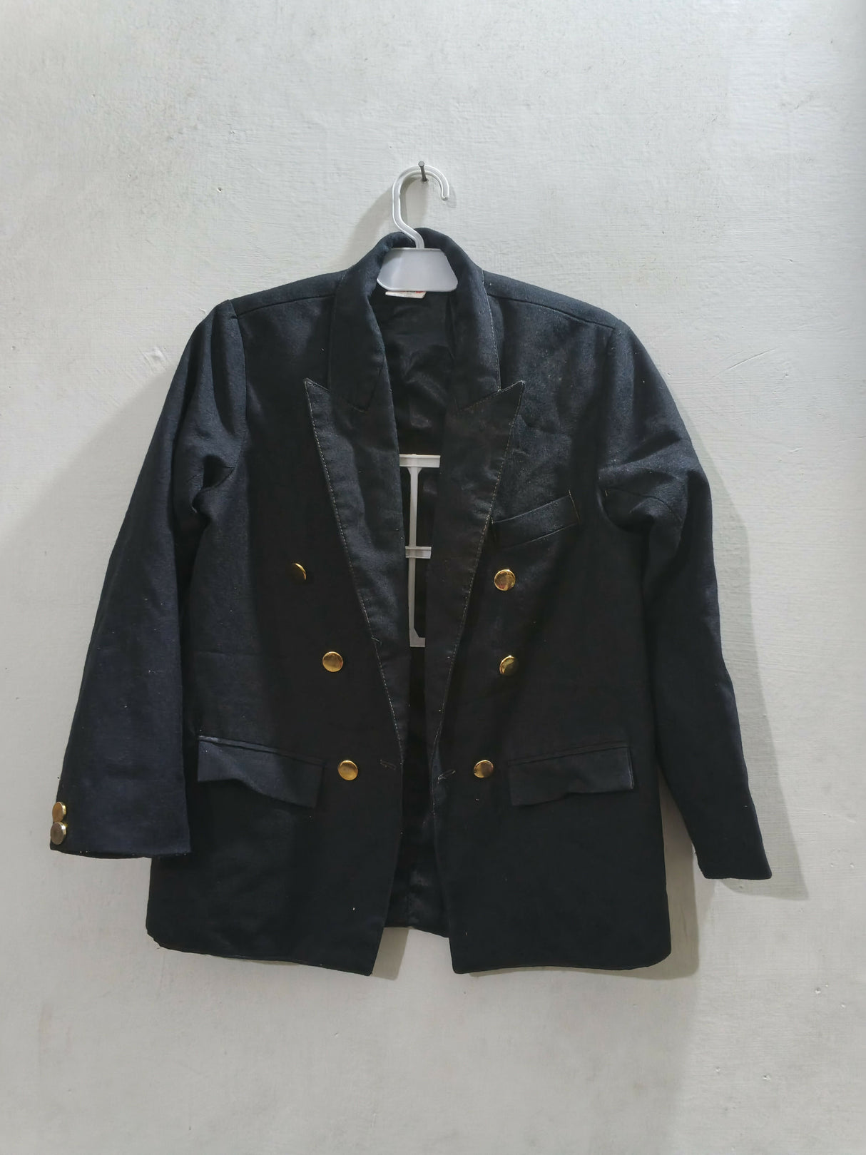 Black Coat | Boys Tops & Shirts | Size:22 | Preloved