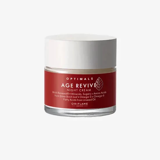 Oriflame | Optimals Age Revive Night Cream | Beauty Skincare Face | Brand New