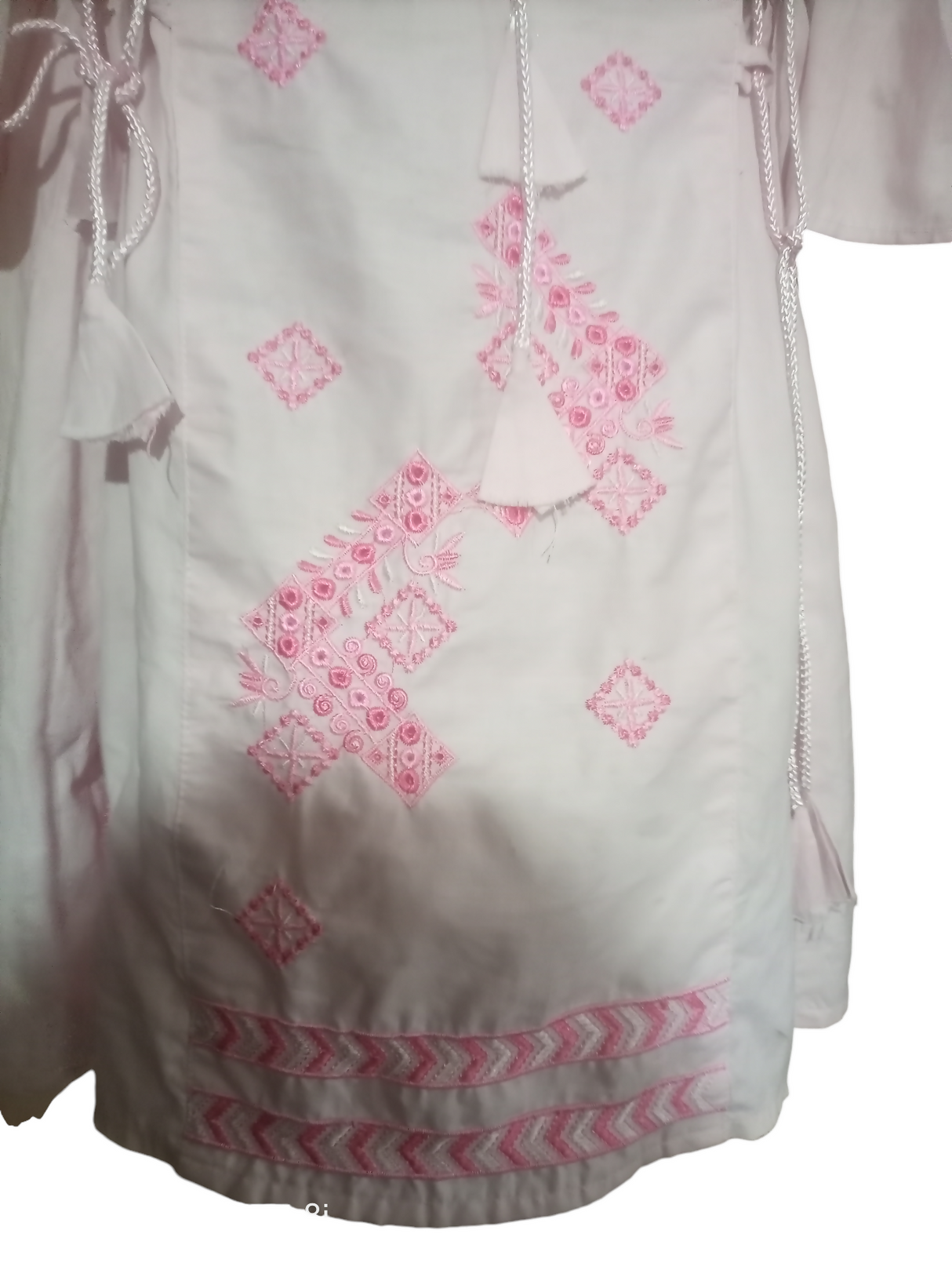 Embroidered Pink Frock | Girls Shalwar Kameez | Size 6-9 Yrs | Preloved
