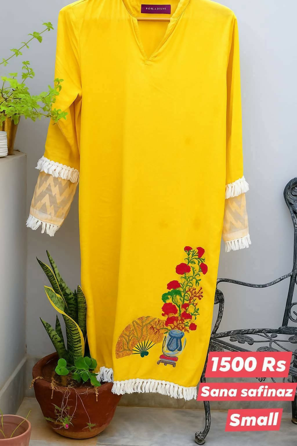 Sana Safinaz | Women Branded Kurta | Small | Preloved