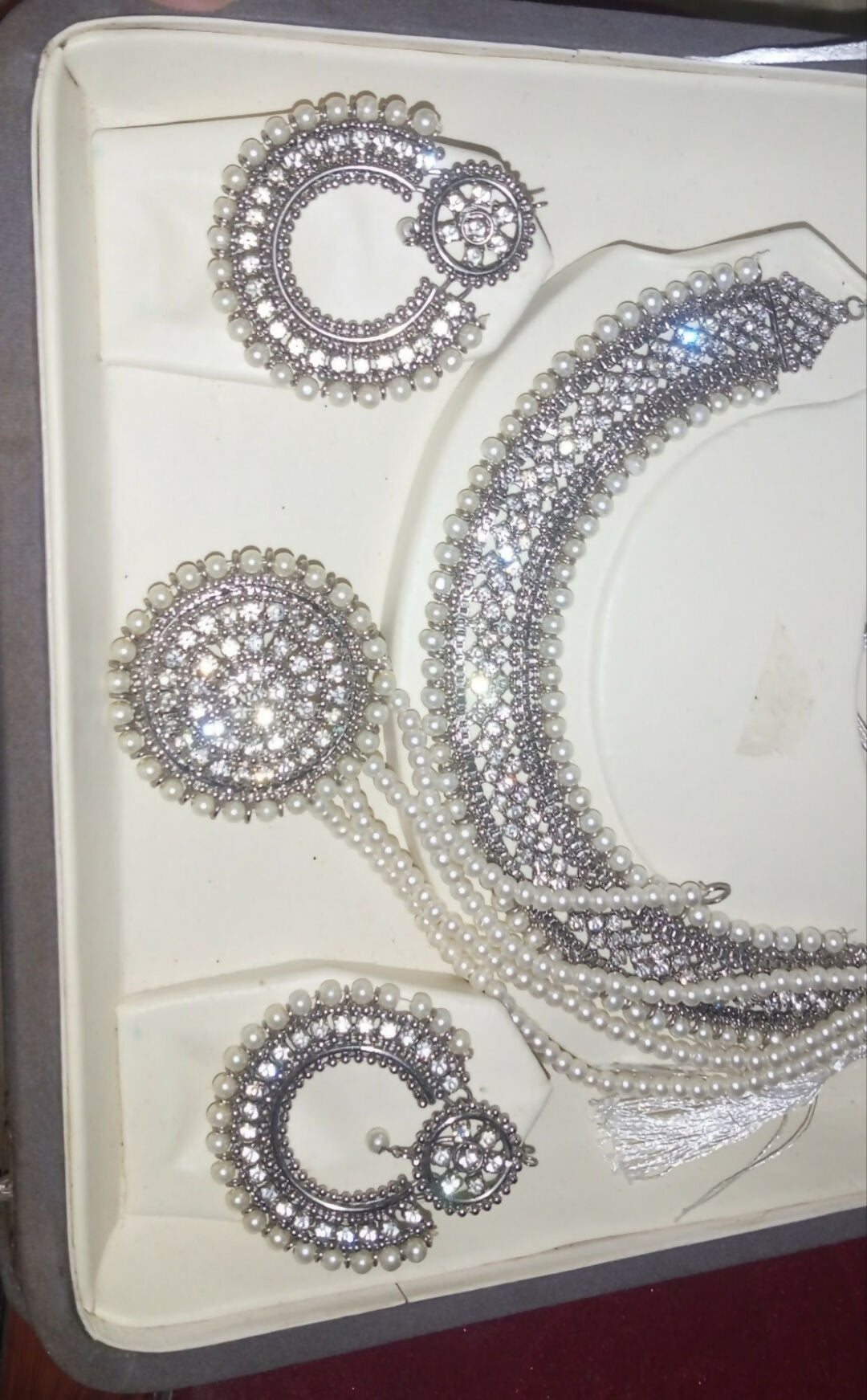 Silver Matha Patti | Women Jewelry | Necklaces & Pendants | Medium | New