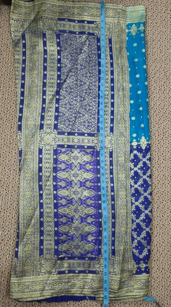 Pure Chiffon Banarsi Saree | Women Sarees | Women Locally Made Formals | Worn Once