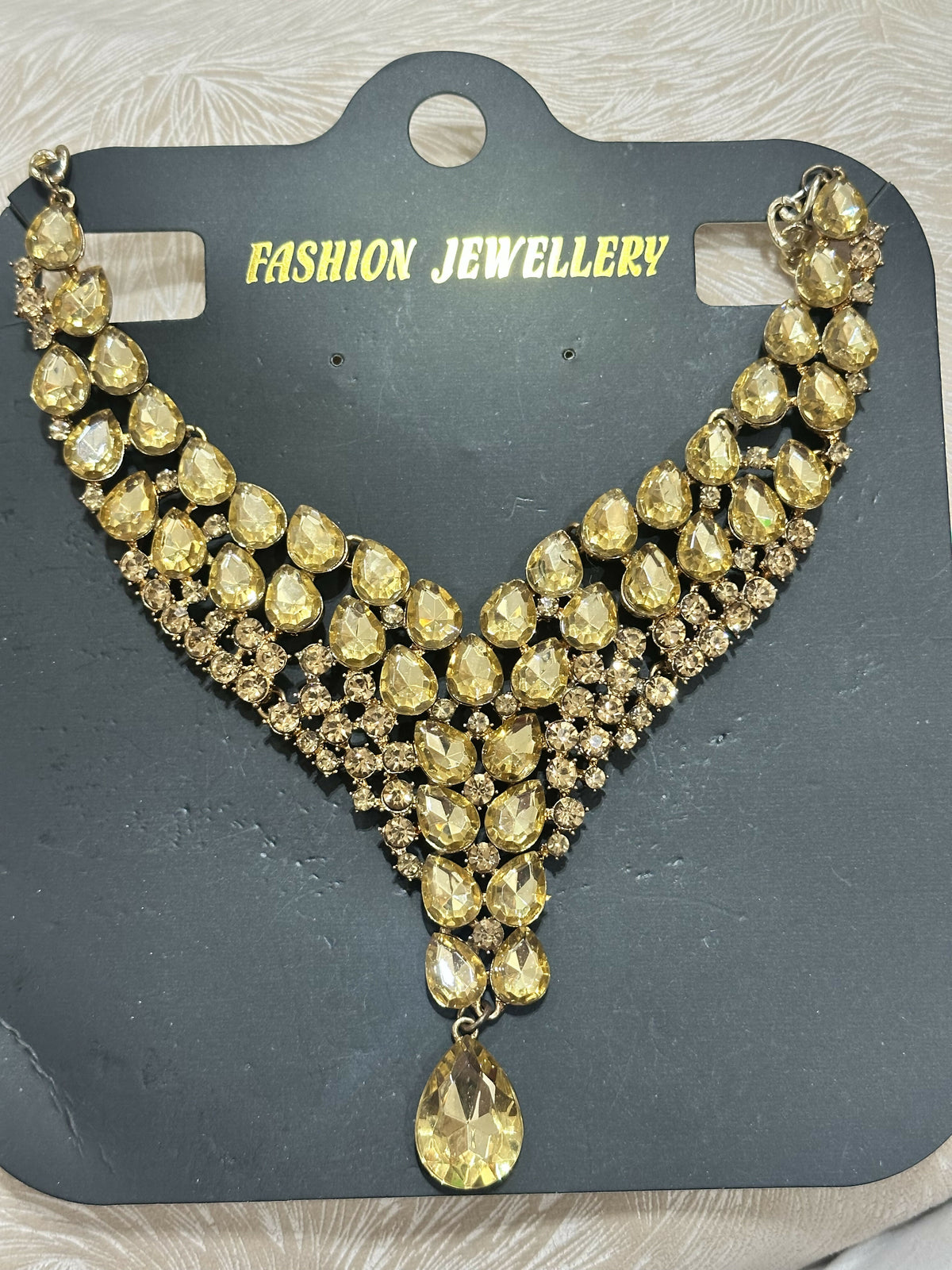 Women Statement Necklace | Women Jewelry | Necklaces & Pendants | Golden Brown | New