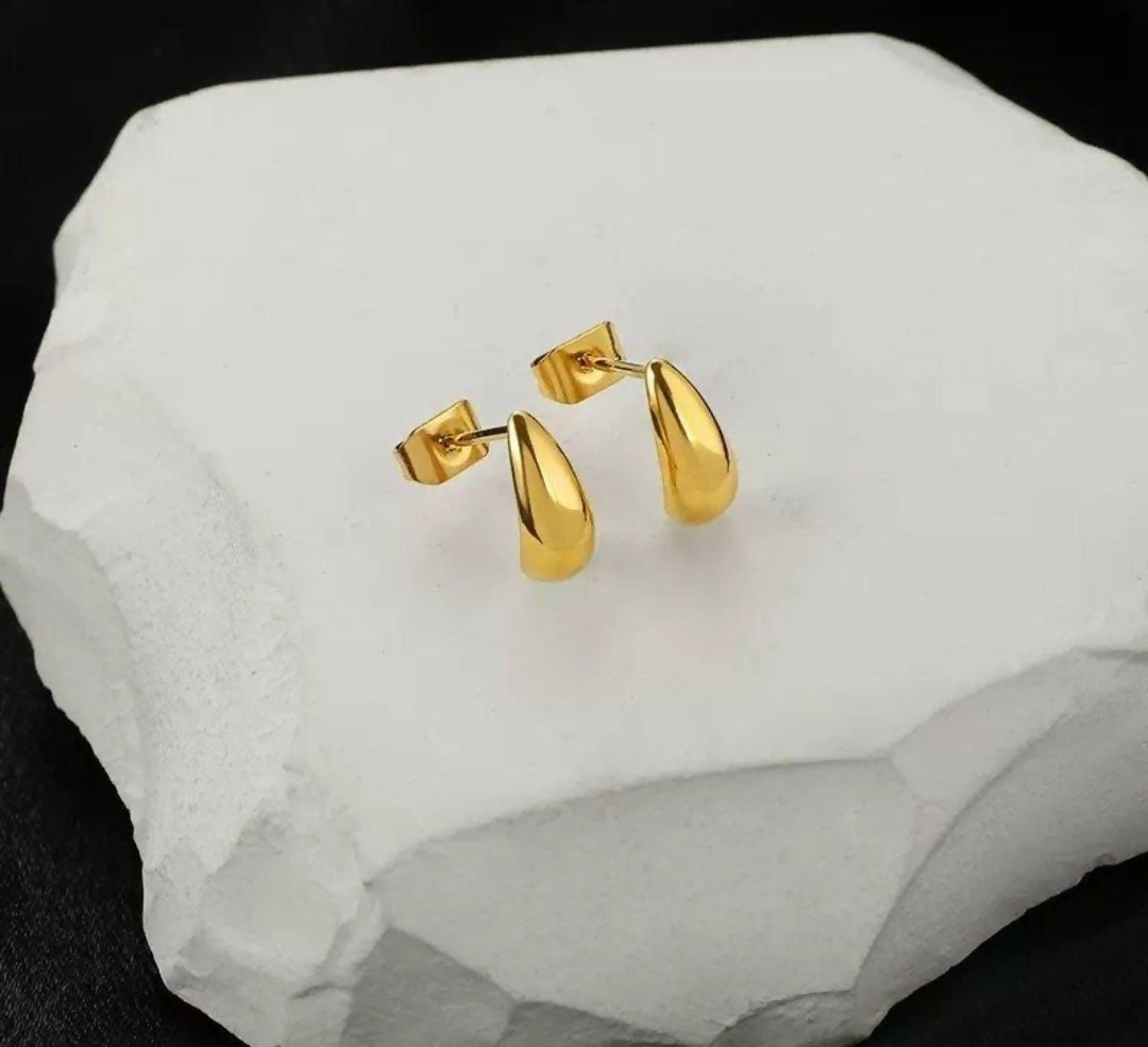 Puffy Teardrop Tops-01056 | Women Jewelry | Earrings | Brand New