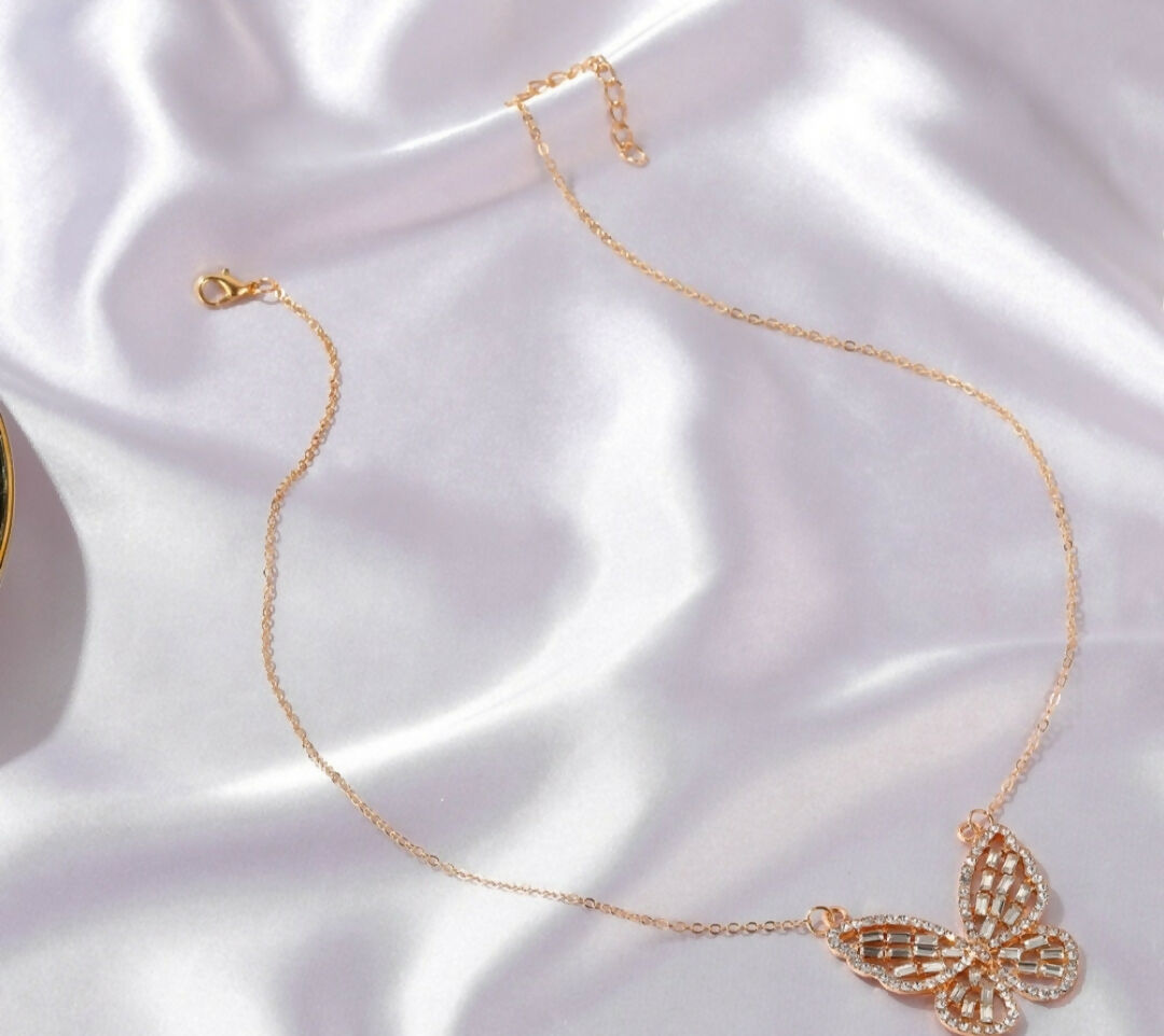 Butterfly Necklace-271 | Women Jewelry | Necklaces & Pendants | Brand New