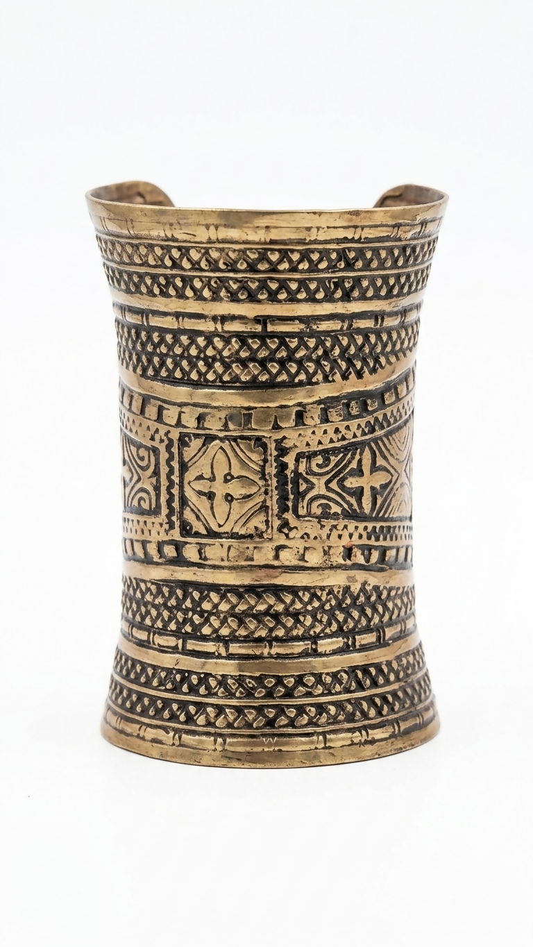 Ethnic | Women Jewelry | Bangles/Bracelets | Standard | Black & Golden | Worn Once