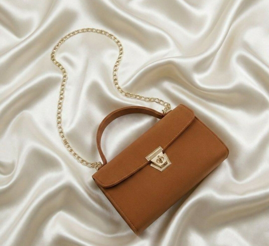 Classic Lock Ladies Handbag-(00076-00079) | Women Bags | Brand New