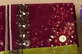 Organza Mirror Dupattas | Women Accessories | Duppata | Large | Brand New