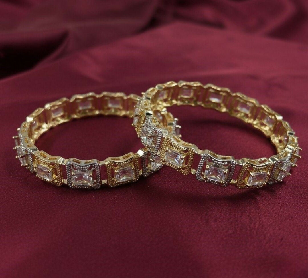 Rectangle Stone Bangle Set-00003 | Women Jewelry | Bangles/Bracelets | Brand New