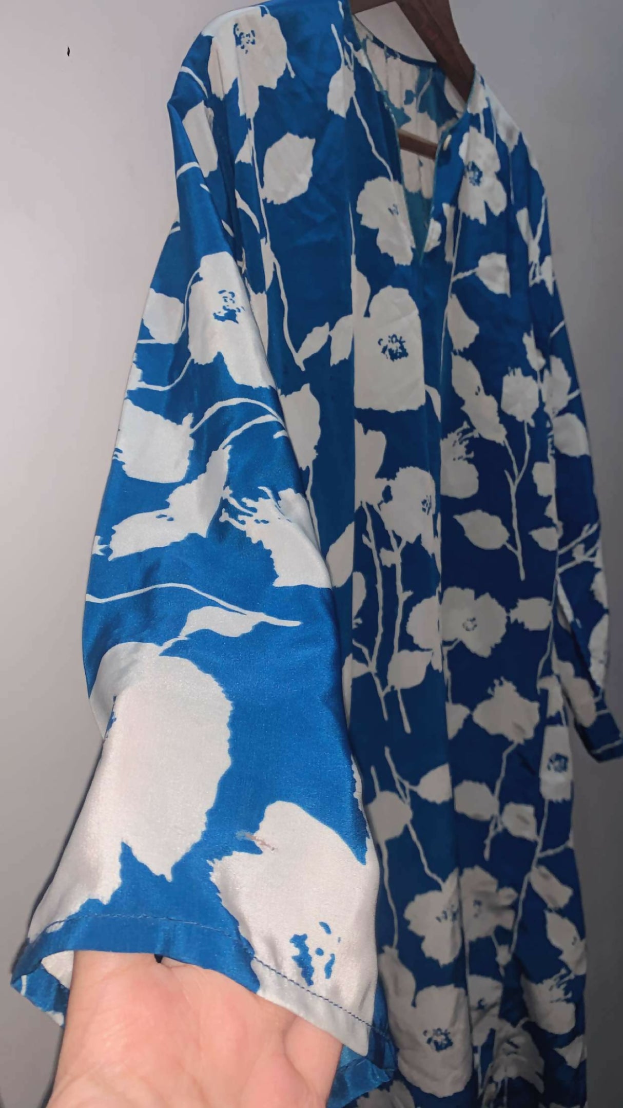Blue Shirt | Women Locally Made Kurta | Medium | Worn Once