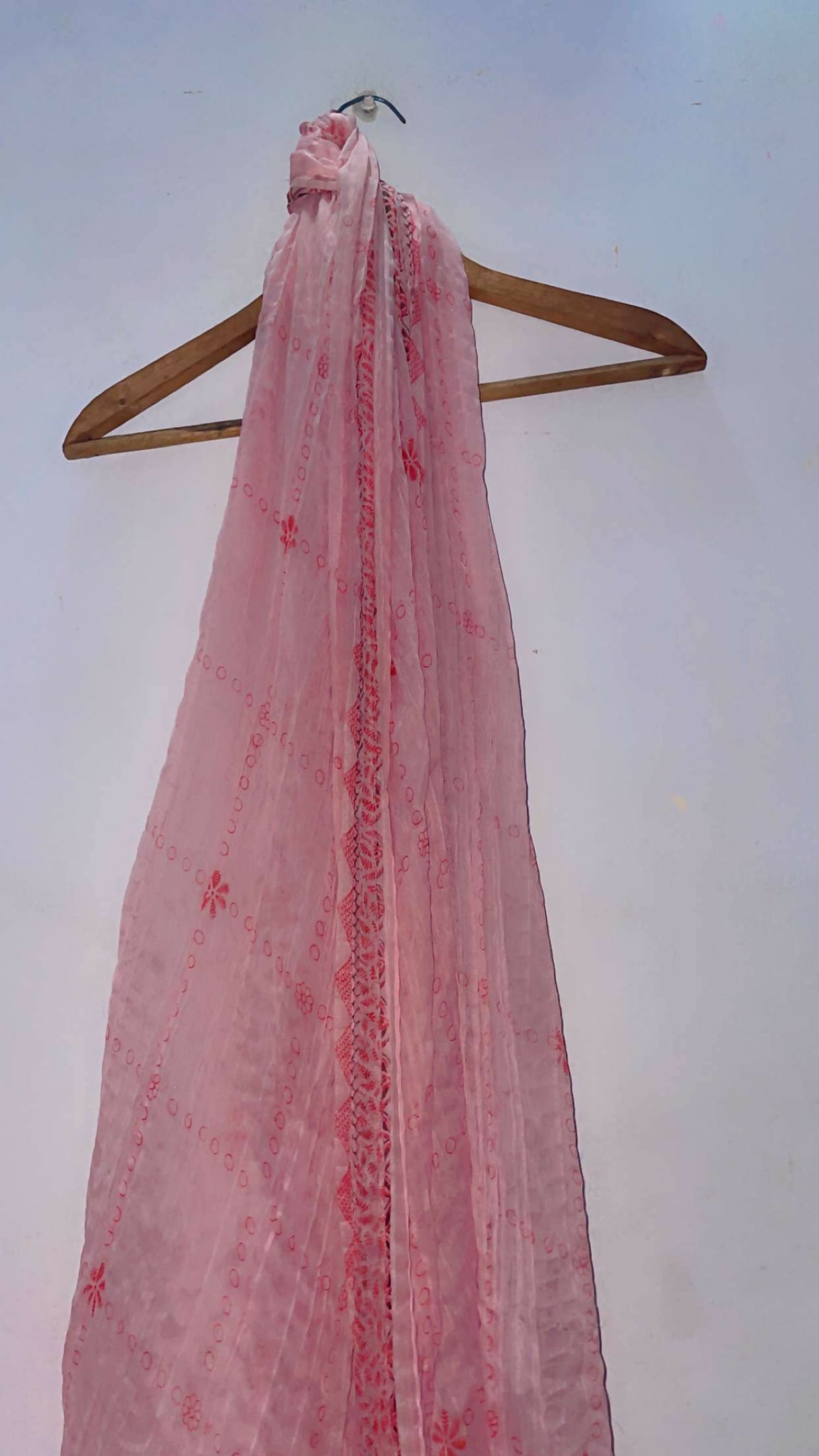 Pink Printed Stylish Chnri Dupatta | Women Accessories | Duppatas & Shawls | Standard | Preloved