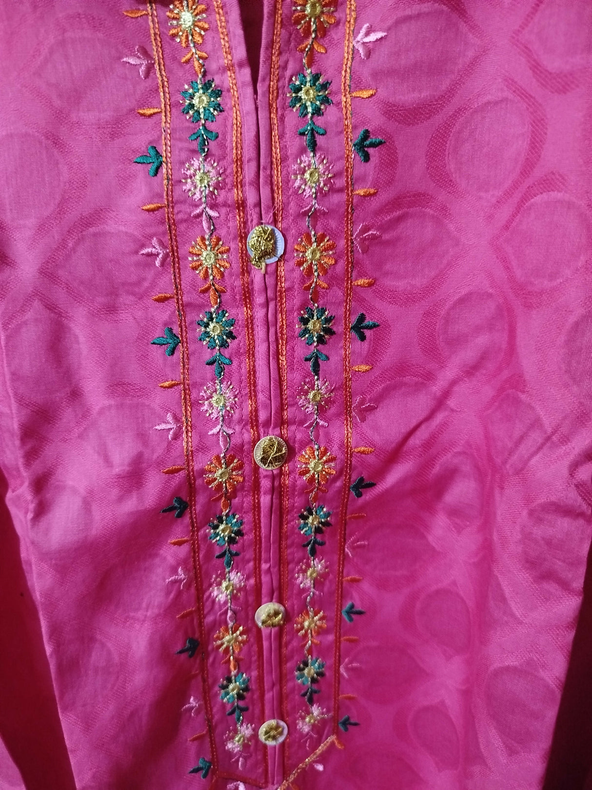 Gul Ahmed | Women Branded Kurta | Pink Kurta | XLarge | Brand New