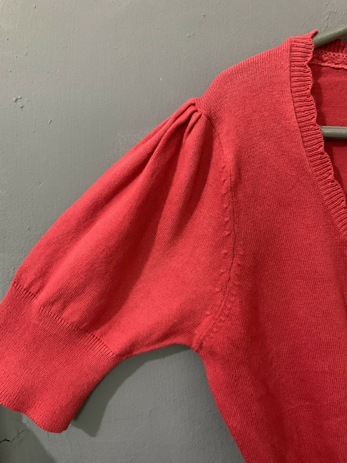Women Red Top | Women Tops & Shirts | Medium | Worn Once