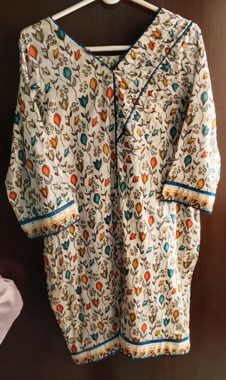 J Dot | Suit | Women Branded Kurta with pajama | Worn Once | Large