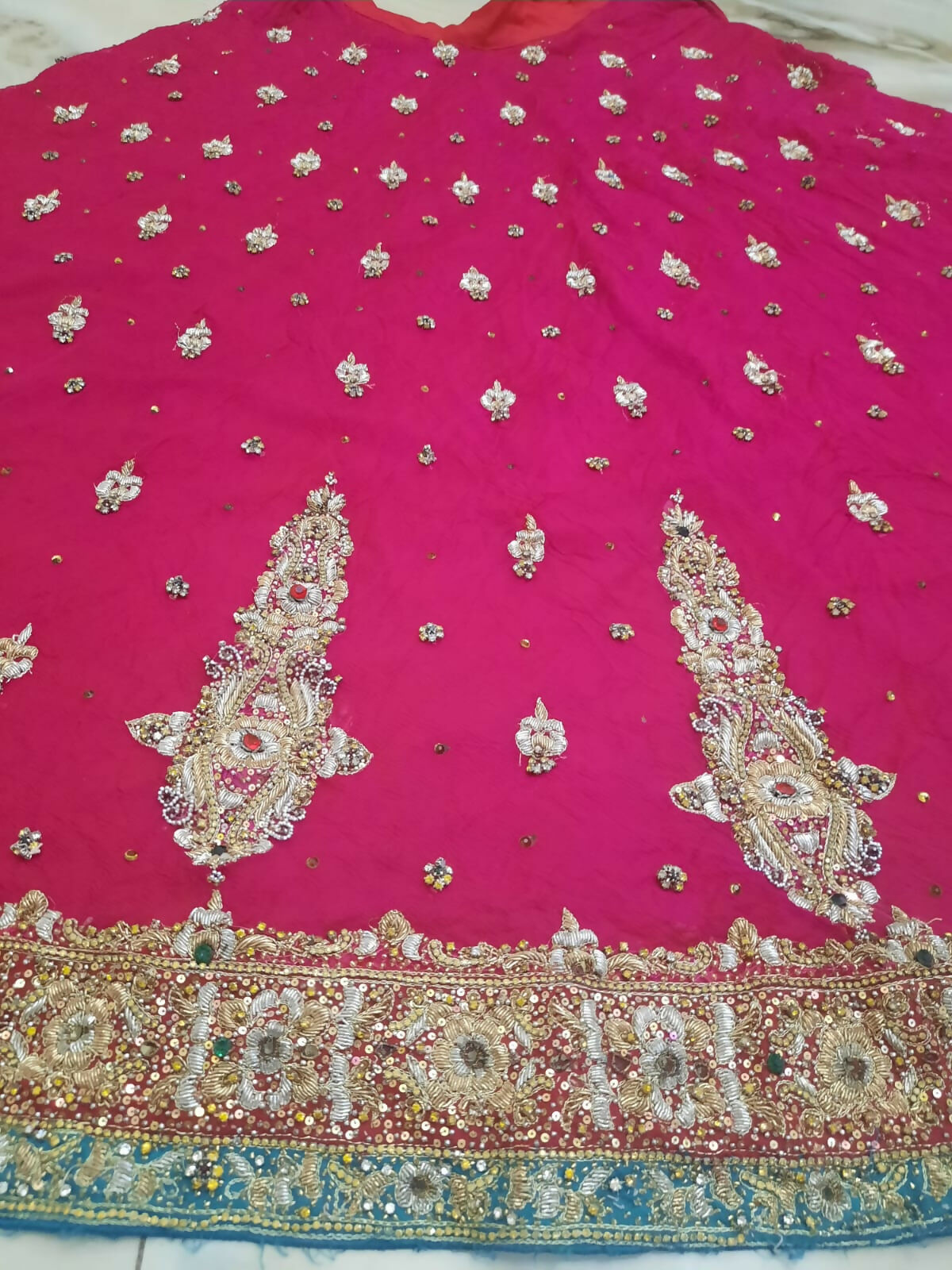 Bridal Sharara | Women Bridals | Baraat | Large | Worn Once