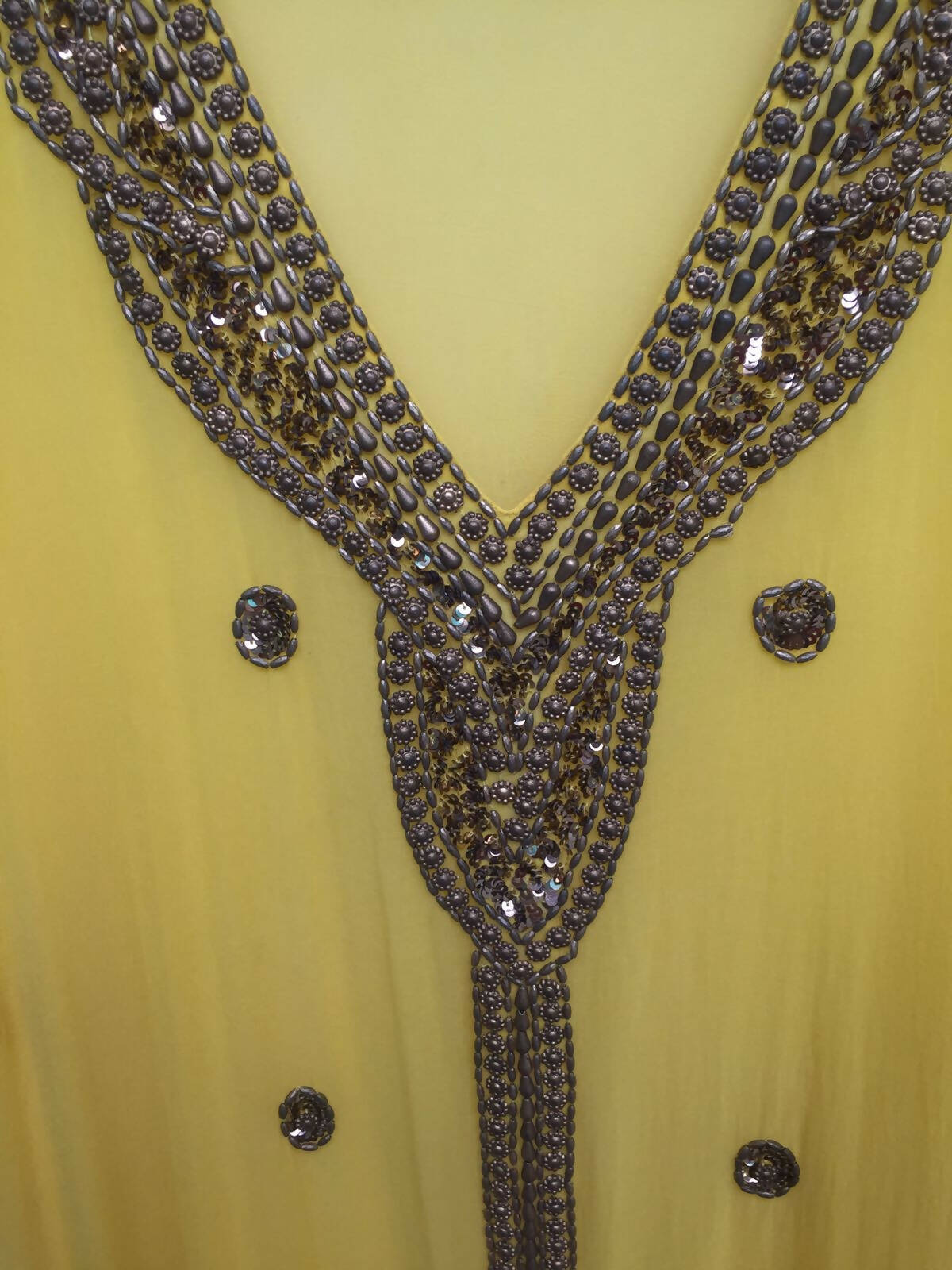 Fashion IN | Yellow Kaftaan | Women Western | Free Size | Worn Once