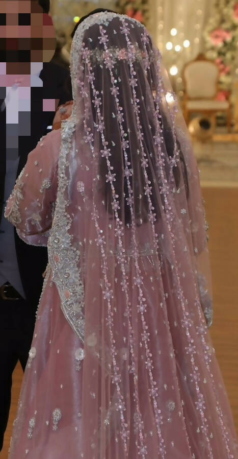 Festive Walima Suit with long Tail Dupatta | Women Bridals | Medium | Worn Once