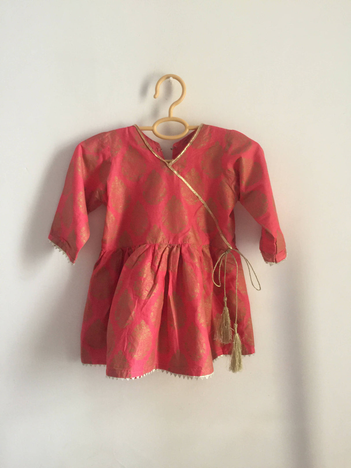 2 Pcs Frock and Sharara | Kids | Girls Shalwar Kameez | Size 3 yr | New