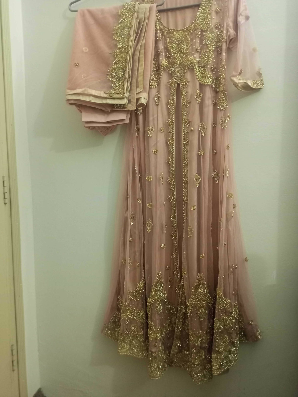 Light Pink Formal Maxi | Women Locally Made Formals | Medium | Worn Once