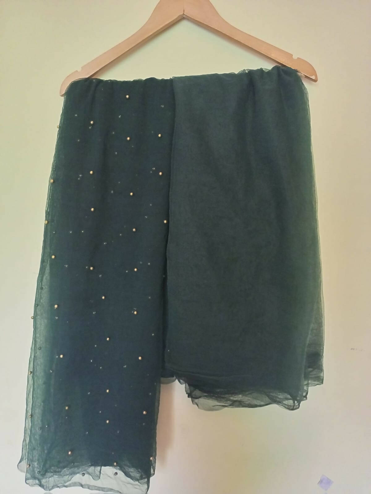 Green Fancy Embroidered Suit | Women Locally Made Formals | Medium | Worn Once