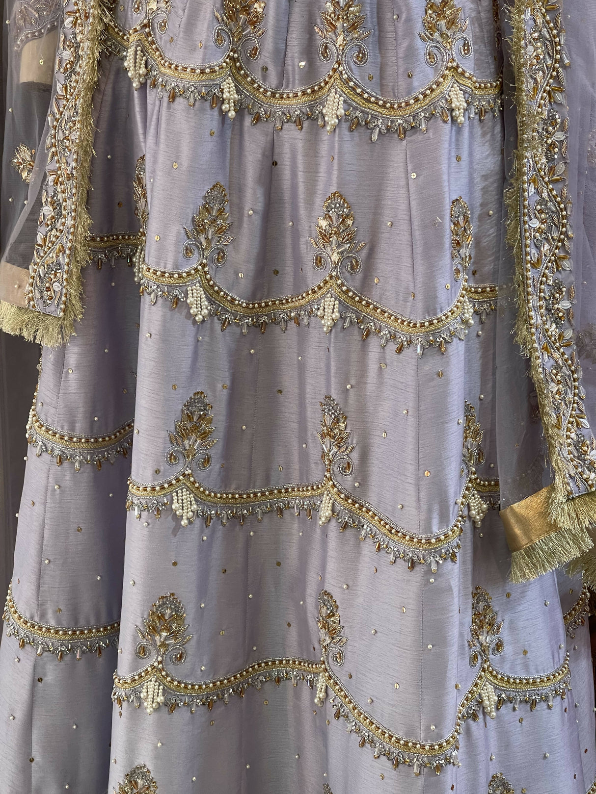 Lilac Dazzling Suit | Women Bridals | Small |Worn Once