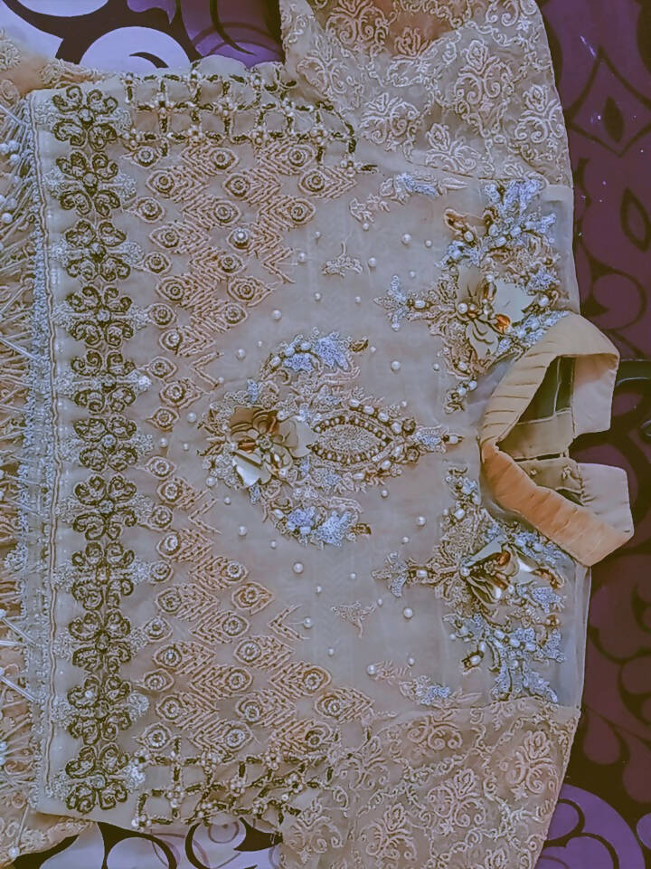 Panache by Mona Embroidery | Women Frocks & Maxis | Medium | Worn Once