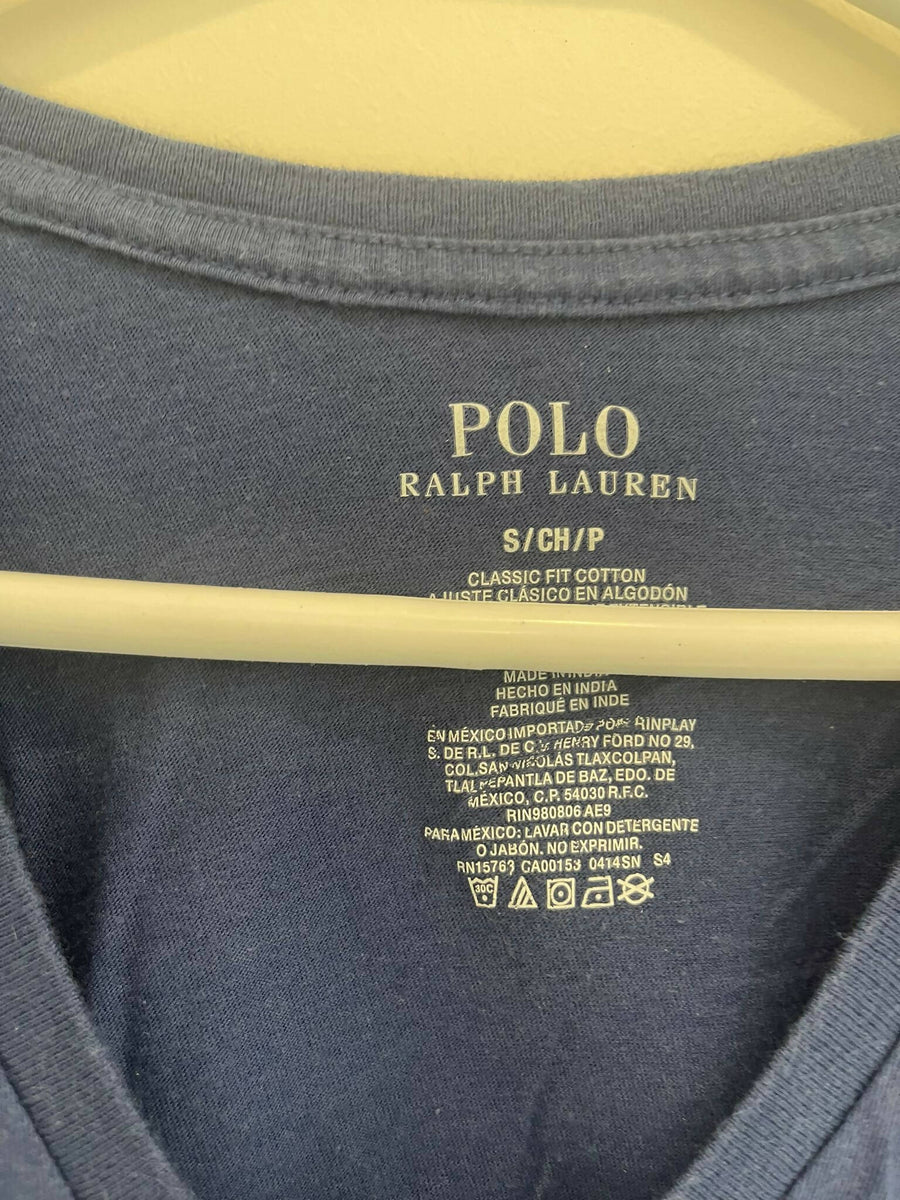 Ralph Lauren, Blue Polo T-Shirt, Men T-Shirts & Shirts, Small