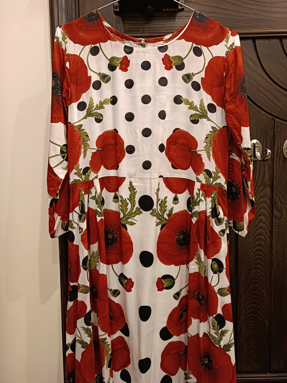 Nishat Linen Pret | Printed Frock | Women Froks & Maxis | Small | Worn Once